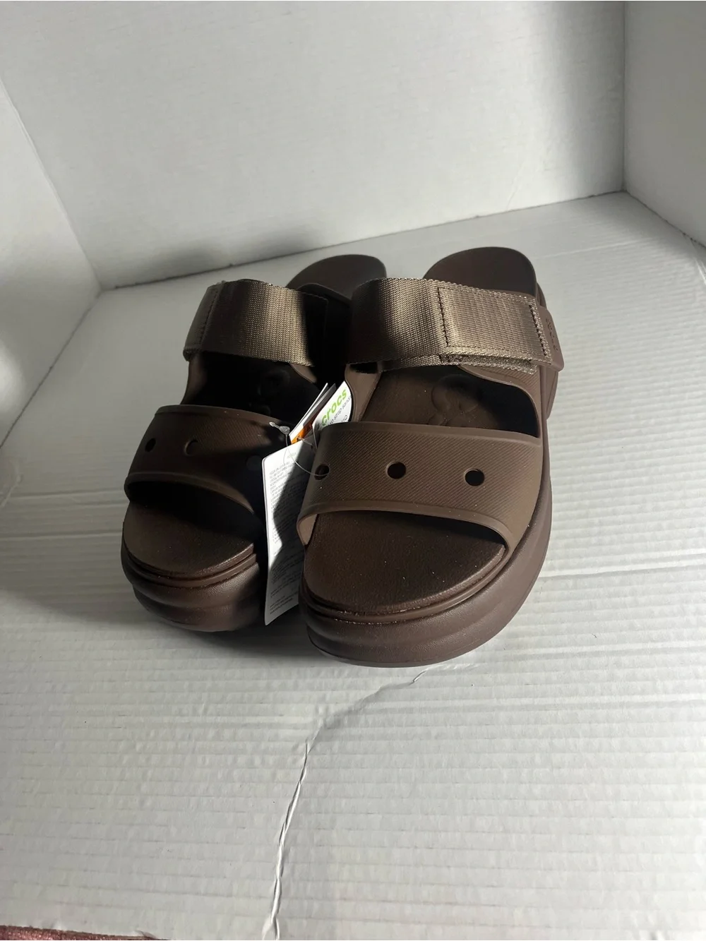 Crocs Scho Two Strap sandal size 10 New